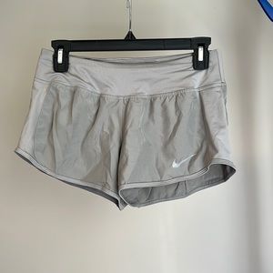 Nike dri fit running short small grey